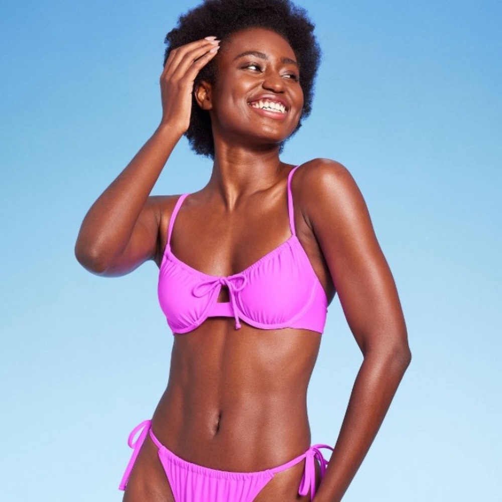 Bikini top underwire wild fable NWT
